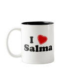 I Love Salma mugs