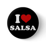 I Love Salsa buttons