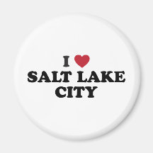 I Love Salt Lake City Utah Magnets