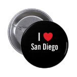 I love San Diego Button