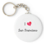 I Love San Francisco keychains