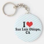 I Love San Luis Obispo,+CA Key Chain