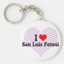 I Love San Luis Potosi, Mexico Keychain