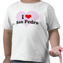 I Love San Pedro, Philippines Tee Shirt