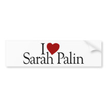 I Love Sarah Palin (McCain Palin 2008)