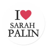 I love Sarah Palin stickers