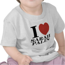 I Love Sarah Palin Tshirt