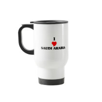 I Love Saudi Arabia Coffee Mugs