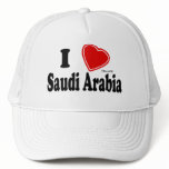 I Love Saudi Arabia hats