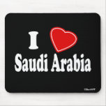 I Love Saudi Arabia mousepads