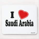 I Love Saudi Arabia mousepads