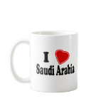 I Love Saudi Arabia mugs