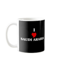 I Love Saudi Arabia Mugs