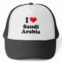 I Love Saudi Arabia Tshirt Hat