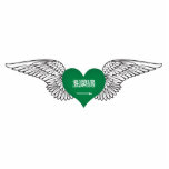 I Love Saudi Arabia -wings photo sculptures