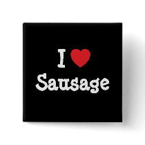 I love Sausage heart T-Shirt