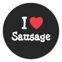 I love Sausage heart T-Shirt