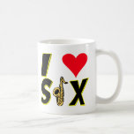 I Love Sax Mugs