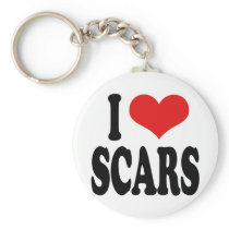 I Love Scars Key Chains