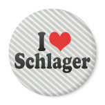 I Love Schlager magnets