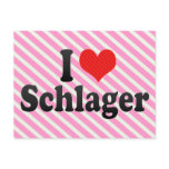 I Love Schlager postcards