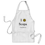 I Love Scopa apron