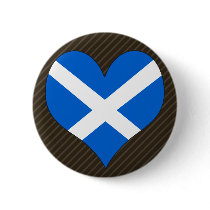 I Love Scotland Pin