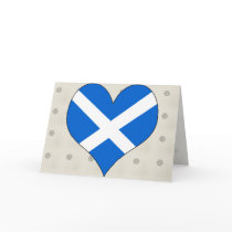 I Love Scotland Card