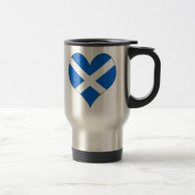 I Love Scotland Coffee Mugs