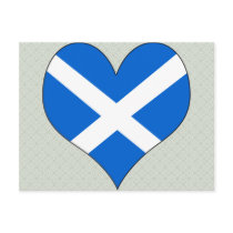 I Love Scotland Postcard