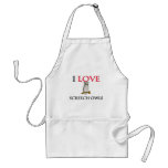 I Love Screech Owls Aprons