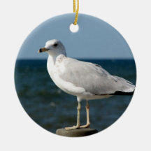 I love Seagulls! Christmas Ornament