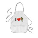 I Love Seahorses aprons