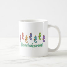 I Love Seahorses (Light Tees Only) Mug