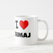 I love Semaj Mug