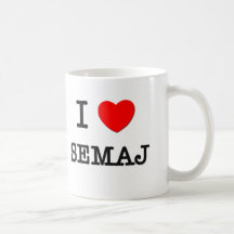 I Love Semaj Mugs