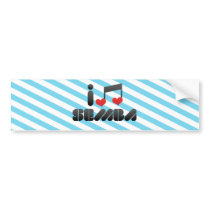 I Love Semba bumper stickers