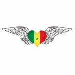 I Love Senegal -wings photo sculptures