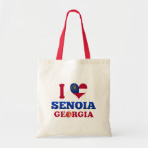 I Love Senoia, Georgia Bags