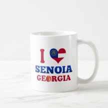 I Love Senoia, Georgia Mugs