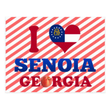I Love Senoia, Georgia Post Cards