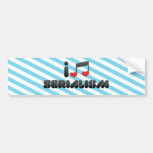 I Love Serialism Bumper Stickers