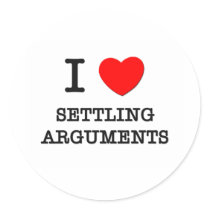 I Love Settling Arguments