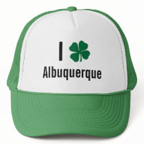 I love (shamrock) Albuquerque St Patricks Day