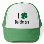 I love (shamrock) Baltimore St Patricks Day