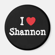 I love Shannon heart T-Shirt Refrigerator Magnet