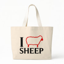 I Love Sheep Bags