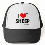 I Love * Sheep hats