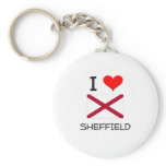 I Love SHEFFIELD Alabama keychains