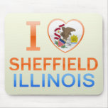I Love Sheffield, IL mousepads